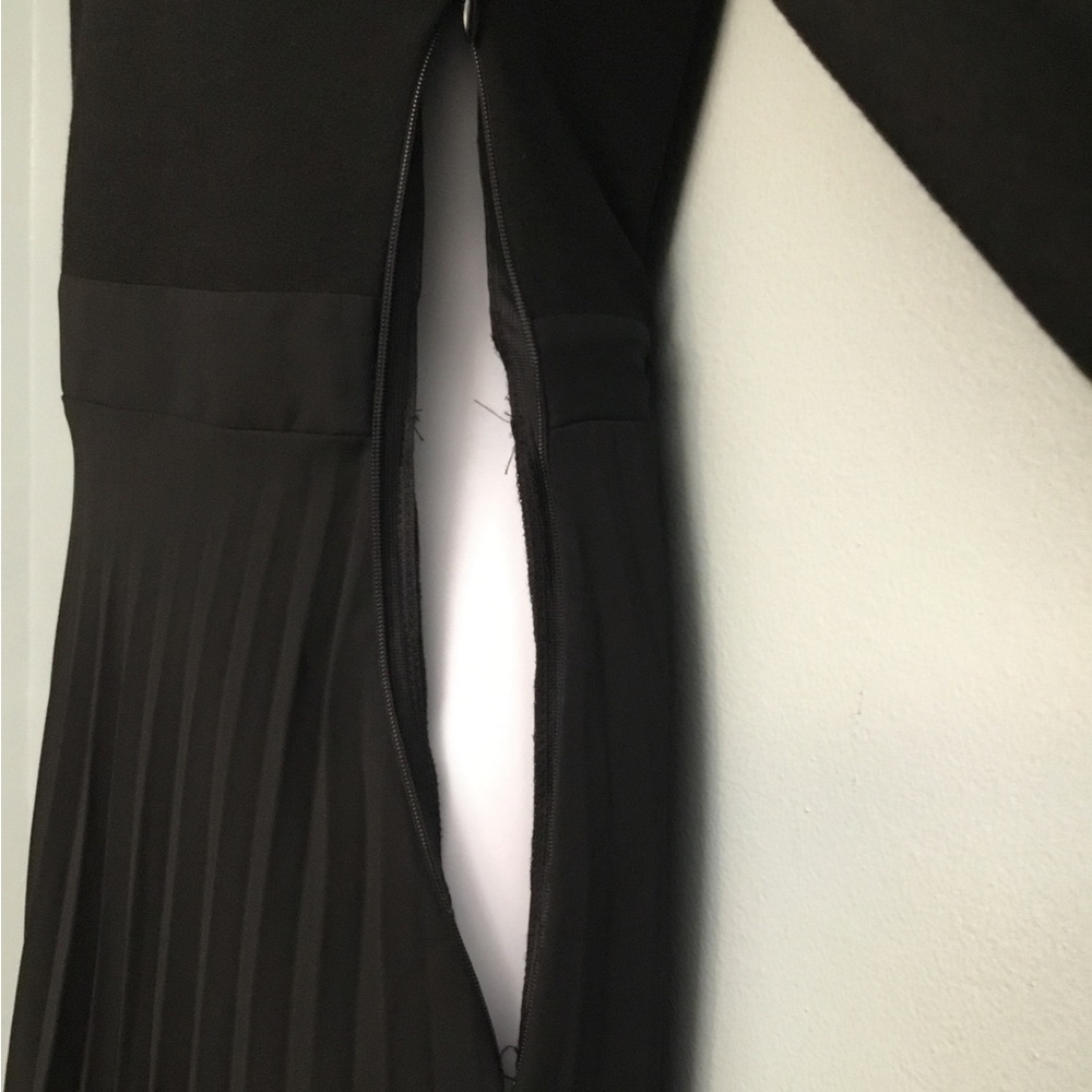 Zara Elegant Black Long Sleeve Dress - Picture 6 of 14